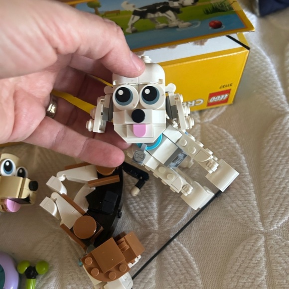Like New Lego Adorable Dogs 3 in 1 set. Built once. All instructions included. - Picture 6 of 10